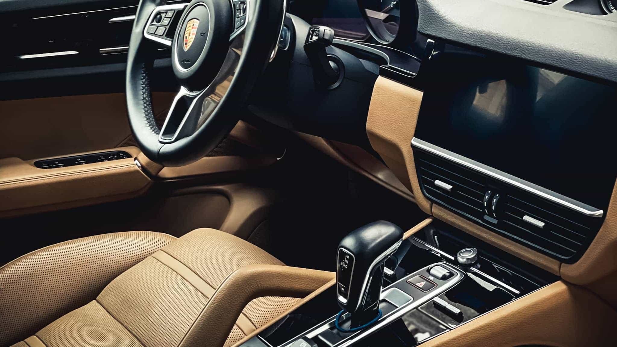 Sanitized and clean cab interior in Chandrapur