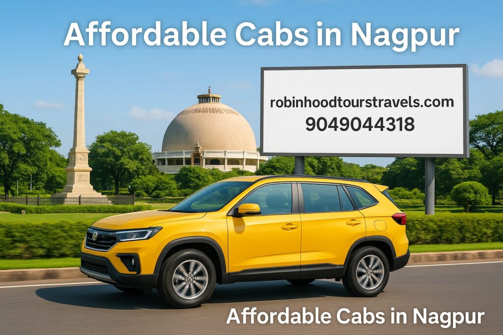 Affordable cab service in Nagpur with reliable one-way and outstation taxi options at best prices